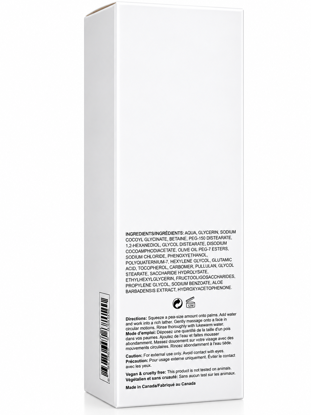 JEVA's Hydrating Facial Cleanser