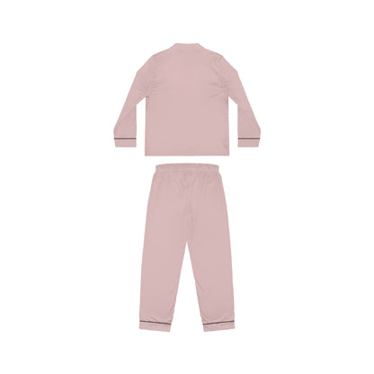 JEVA INTIMATES  Satin Pajama Set — Blush Pink Luxe Sleepwear