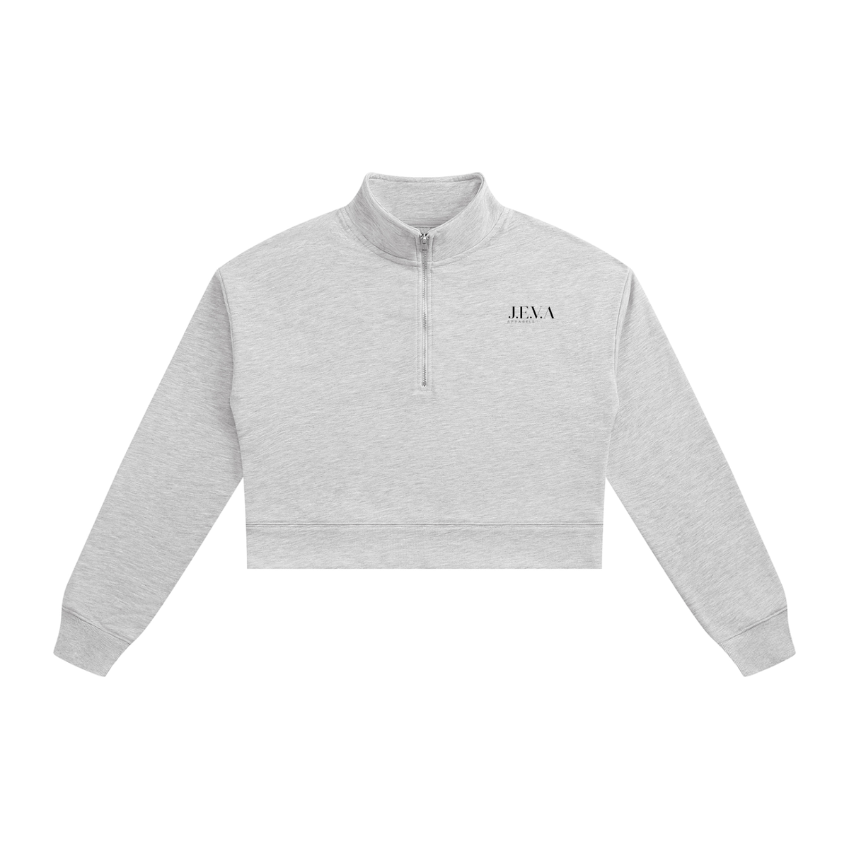 Women's Crop Quarter-Zip Sweatshirt